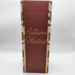 Tried & True Leaf Reed Diffuser 3 Oz. Autumn Chestnut New in Open Box